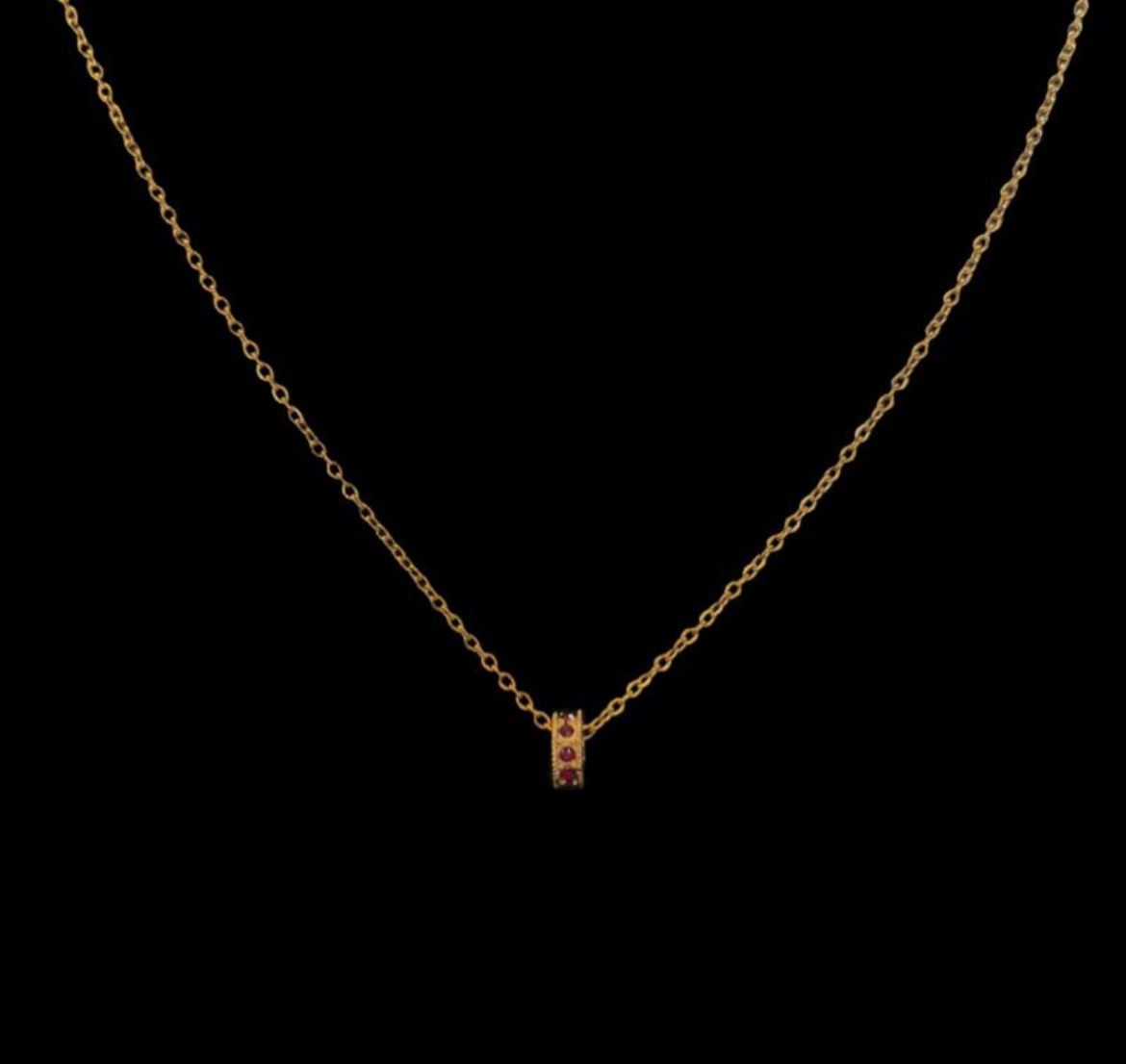 CADENA CON CINCO TALISMANES